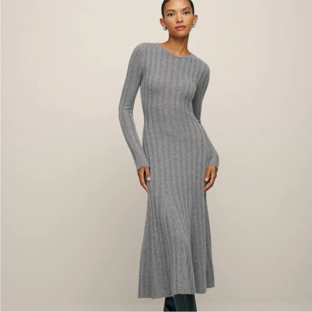 Reformation Evan Cashmere Dress
